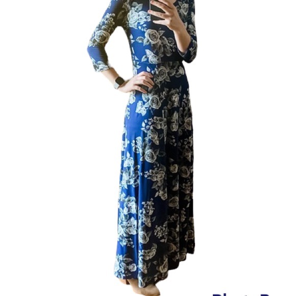 💝HP 10-28-16💝Tea n Rose Maxi Dress💝👗 - Picture 6 of 9